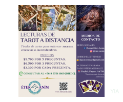 LECTURAS DE TAROT A DISTANCIA [WHATSAPP] - 2021