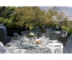 Parcela de eventos, banqueteria campestre