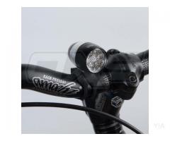 Luz delantera 6 led para bicicleta y cascos