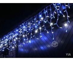 Cascada led iluminación navidad sin riesgos