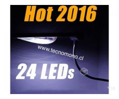 Foco solar 24led alta potencia - chao cables