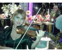 Violinista Katia Miric  para Eventos Empresas