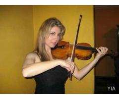 Violinista Katia Miric  para Eventos Empresas