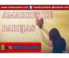 Amarres de parejas con magia negra junto a la Maestra Chalana y Vera y sus Santeros